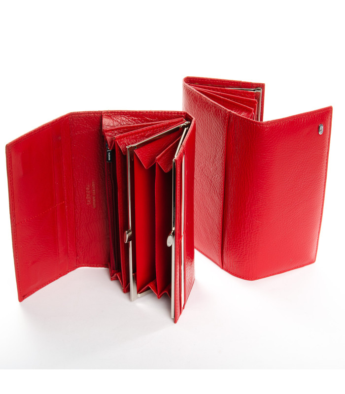 Кошелек Classic Женский кожа DR. BOND W1-V-2 red
