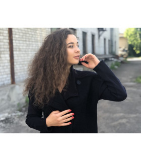 ЖАКЕТ косичка *Nita * мод. Л-568 Деми т.синий