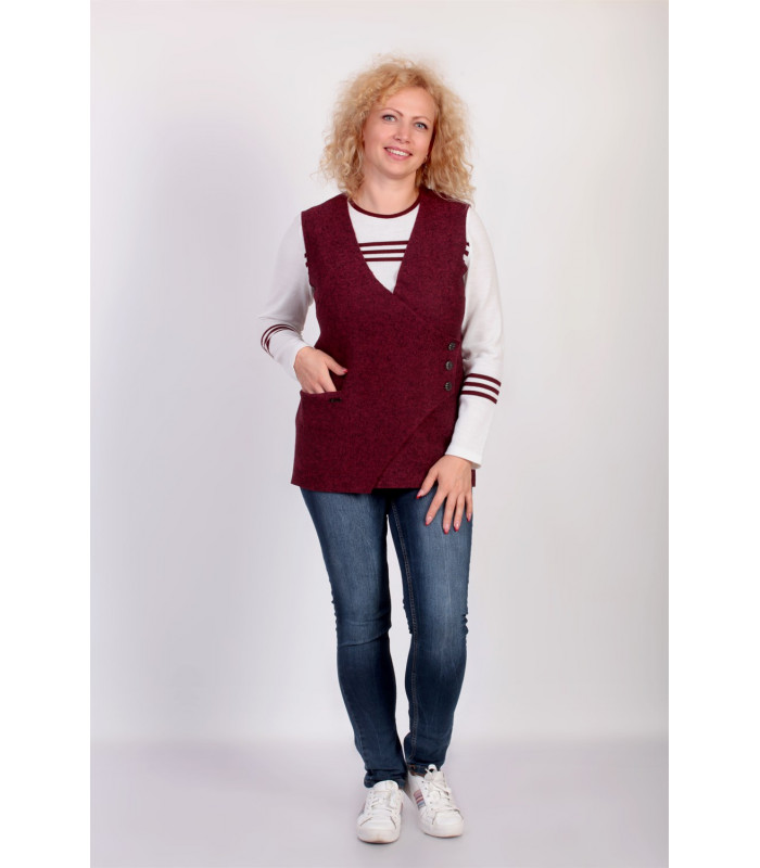 ЖИЛЕТ серина  *Nita *мод. 765 Деми трикотажный