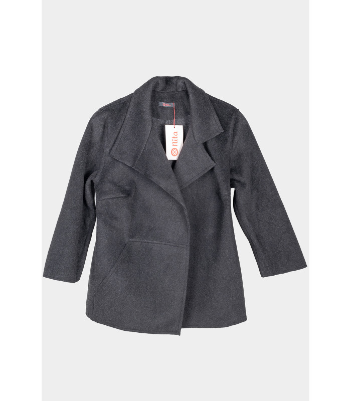 ОКСАНА-3 костюм шерсть *NITA* мод.F-900-901 Худи - Жакет - Штаны теплый трикотаж