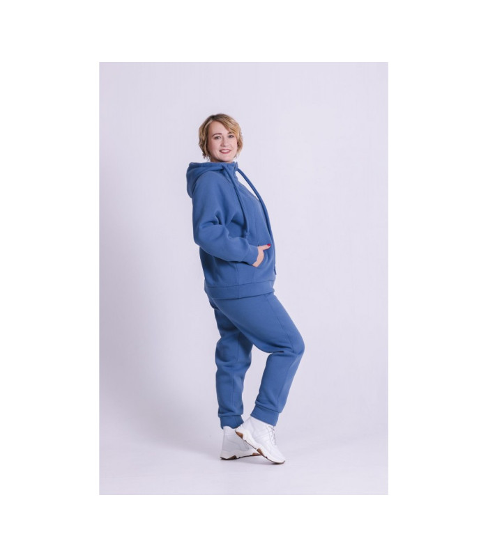 ДЖЕНИ спортивный к-м *NITA* мод.  F-367 трикотаж  двойка Худи - Штаны