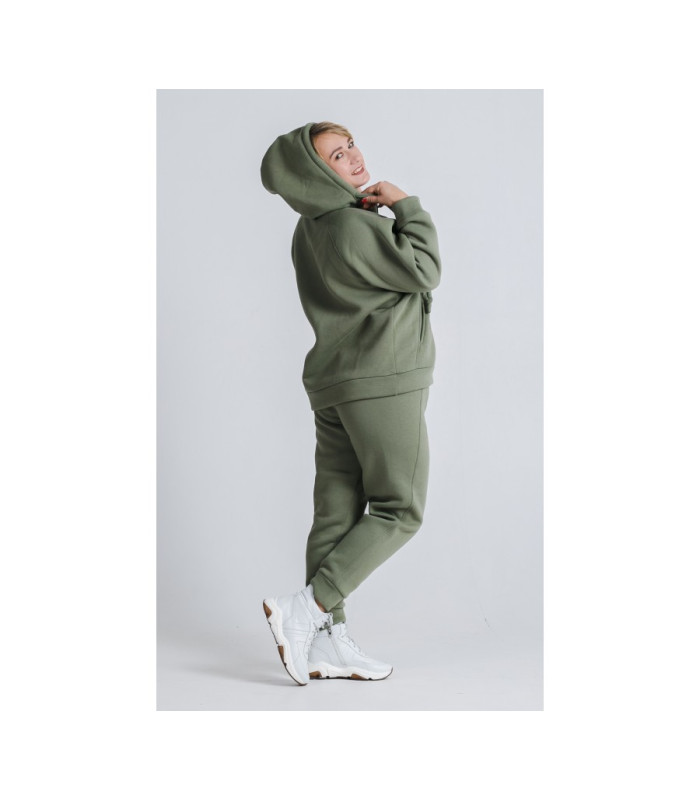 ДЖЕНИ Спортивный к-м *NITA* мод.  F-367 трикотаж  двойка Худи - Штаны