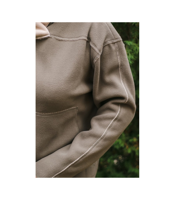 ЮЛИЯ костюм спортивный *NITA* мод.  F-345 флис  двустороний Худи - Штаны ПРОДАНО