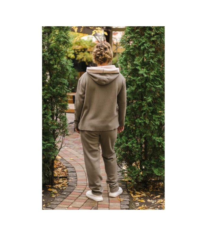 ЮЛИЯ костюм спортивный *NITA* мод.  F-345 флис  двустороний Худи - Штаны ПРОДАНО