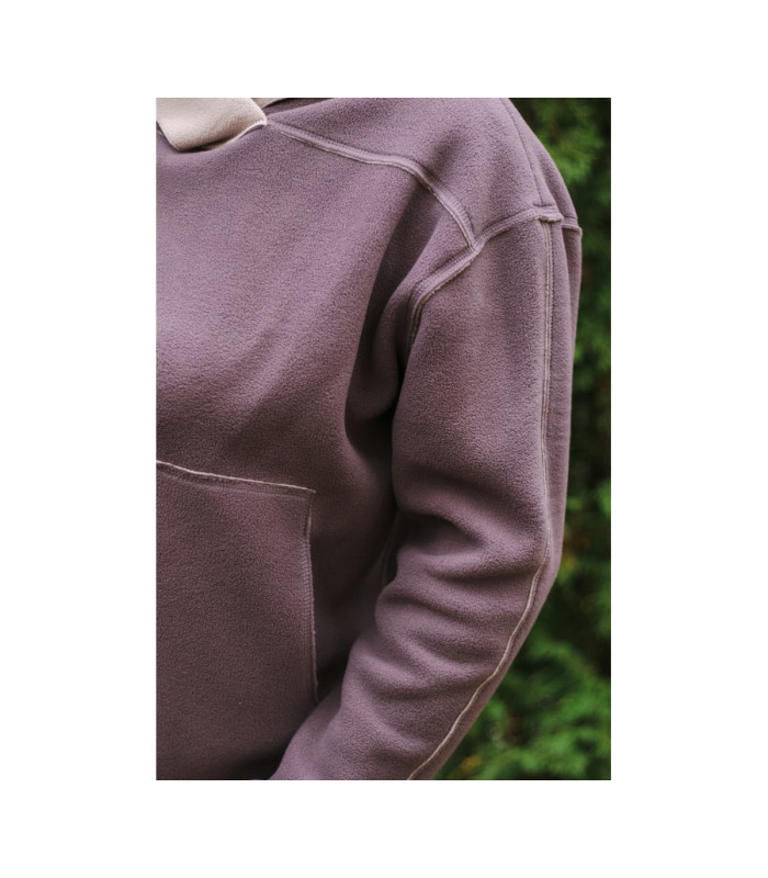 ЮЛИЯ костюм спортивный *NITA* мод.  F-345 флис  двустороний Худи - Штаны ПРОДАНО