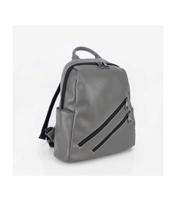 Бренд *MIS* Сумка-рюкзак Женская мод. 36227 серый