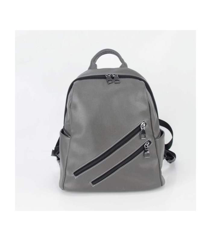 Бренд *MIS* Сумка-рюкзак Женская мод. 36227 серый