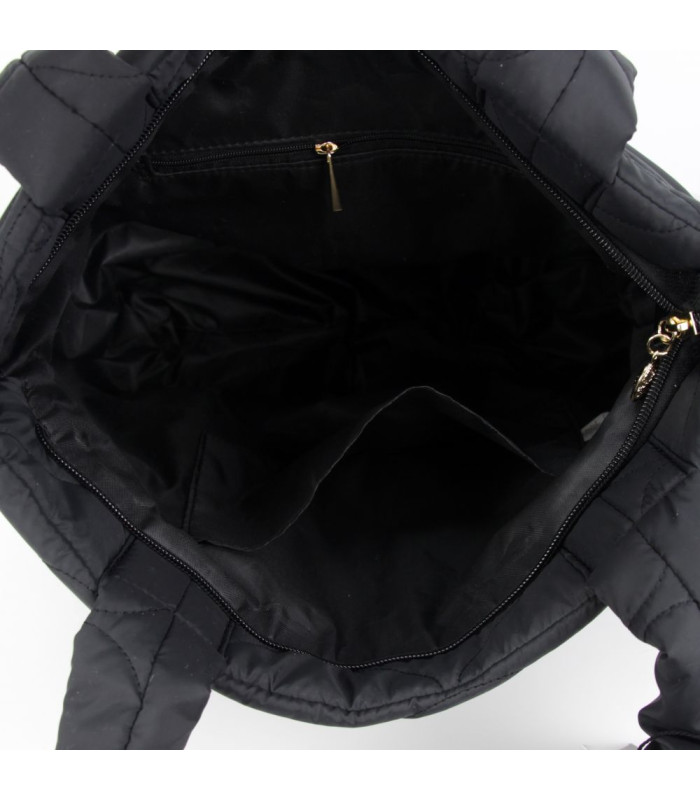 Бренд *MIS* Сумка Женская мод. 36212 черная  текстиль