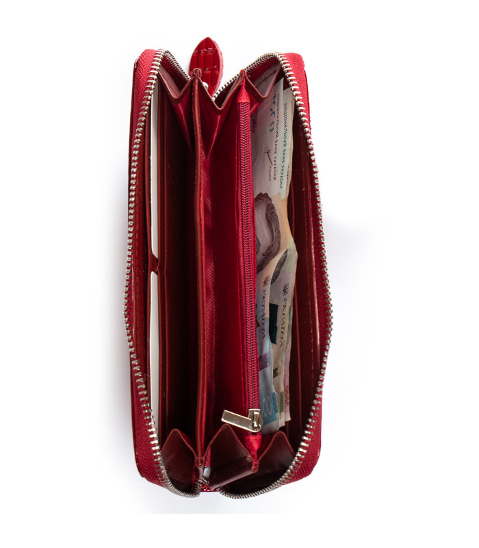 Кошелек Classic Женский кожа DR. BOND W38 Red - 4543 ПРОДАНО