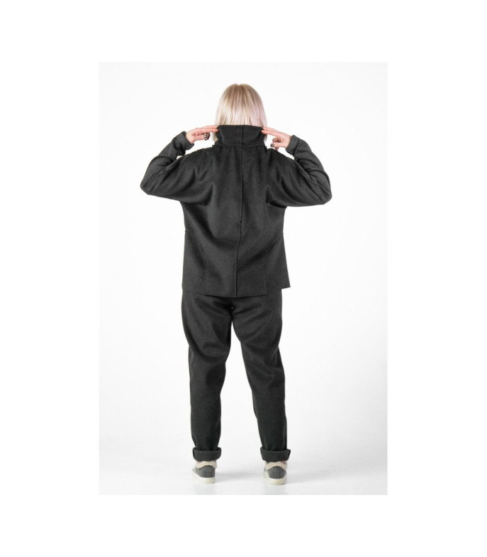 ОКСАНА-2 костюм шерсть *NITA* мод.F-900-901 Худи - Жакет - Штаны теплый трикотаж ПРОДАНО