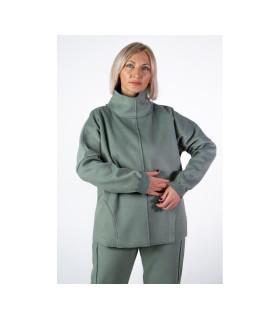 ОКСАНА-3 костюм шерсть *NITA* мод.F-900-901 Худи - Жакет - Штаны теплый трикотаж