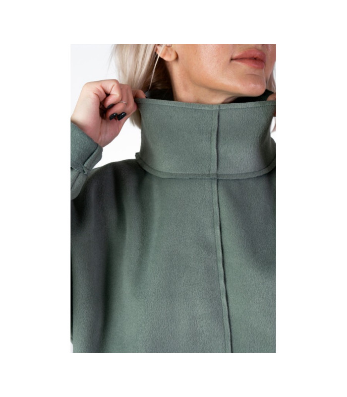 ОКСАНА-3 костюм шерсть *NITA* мод.F-900-901 Худи - Жакет - Штаны теплый трикотаж