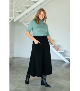 ЮБКА трапеция  *Nita * мод. Л-2301 п/ш Деми ***