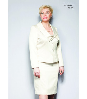 АЛЕКСАНДРА к-м *Petro Soroka* мод. МС-0463-01Наряд Жакет - Юбка атлас