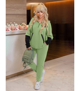 КОСТЮМ *Berd Toni* мод. 78119/1Деми двойка трикотаж чёрный монжет