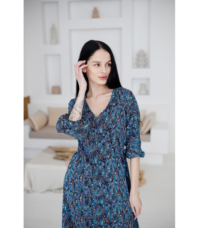 Платье штапель *Berd Toni* мод. 17672 SUMMER COLLECTION