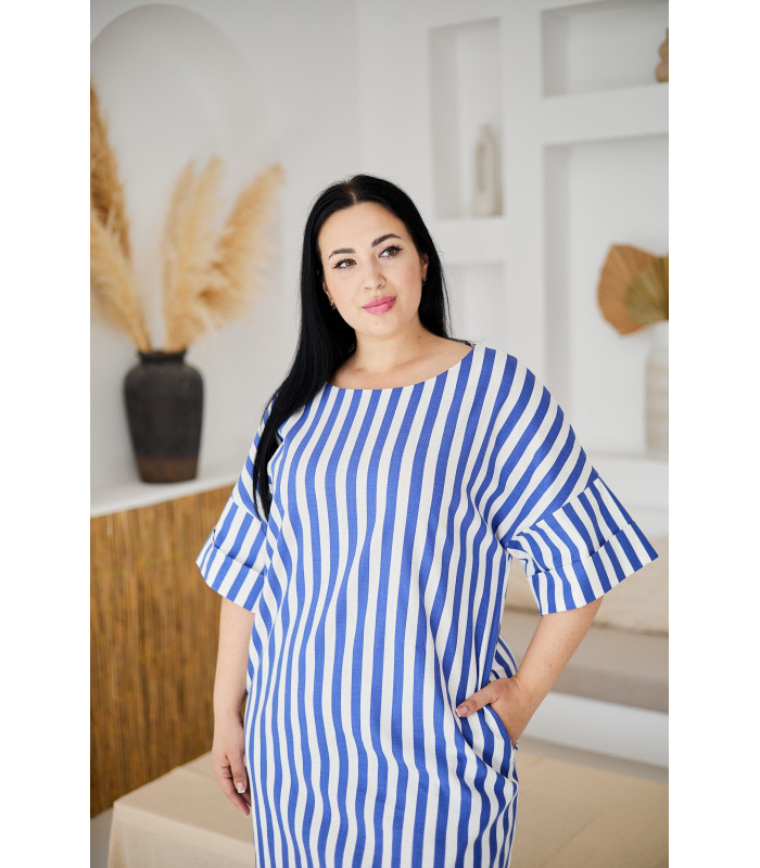 Платье лён *Berd Toni* мод. 12996/1 SUMMER COLLECTION