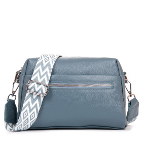 Сумка Женская Классическая кожа ALEX RAI 99122 l.blue