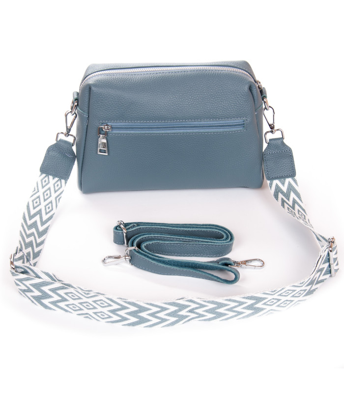 Сумка Женская Классическая кожа ALEX RAI 99122 l.blue