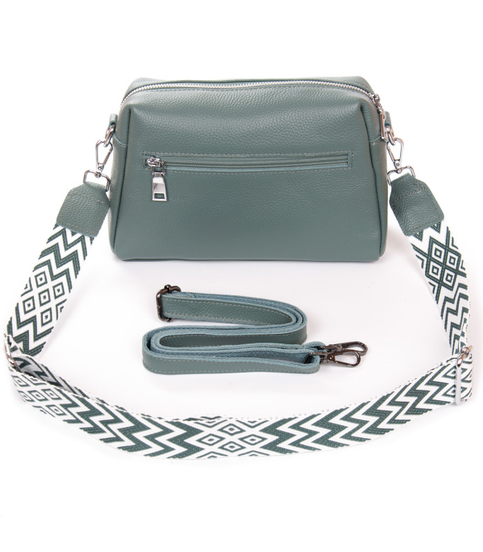 Сумка Женская Классическая кожа ALEX RAI blue green