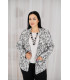 ЖАКЕТ  *лето*  *Berd Toni* мод. 17788/1 Лето рисунок пепельный