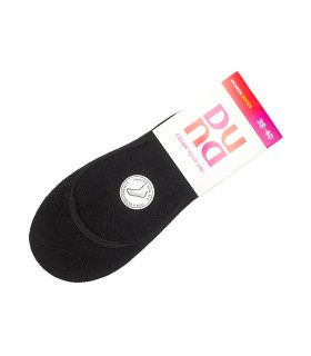 Следы женские хлопчатобумажные с антискользящим покрытием над пяткой DUNA 3351.