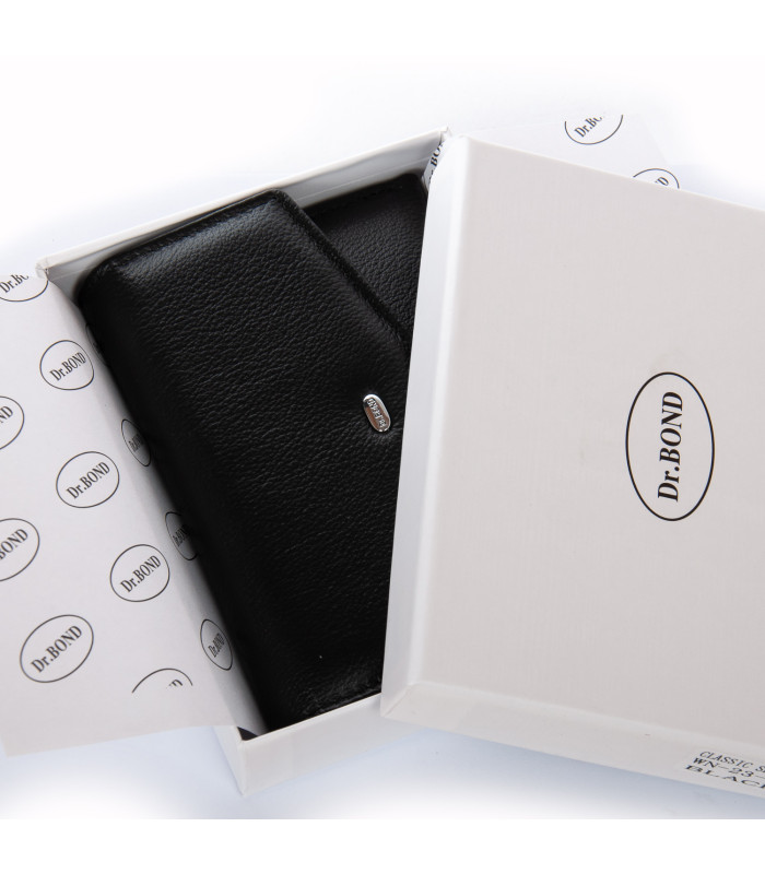 Кошелек Classic Женский кожа DR. BOND WN-23-18 black