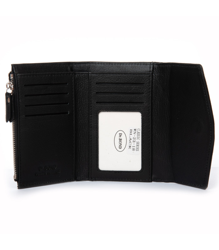 Кошелек Classic Женский кожа DR. BOND WN-23-18 black