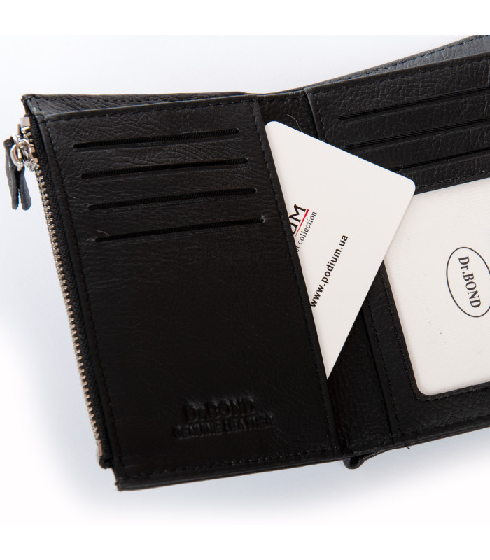 Кошелек Classic Женский кожа DR. BOND WN-23-18 black