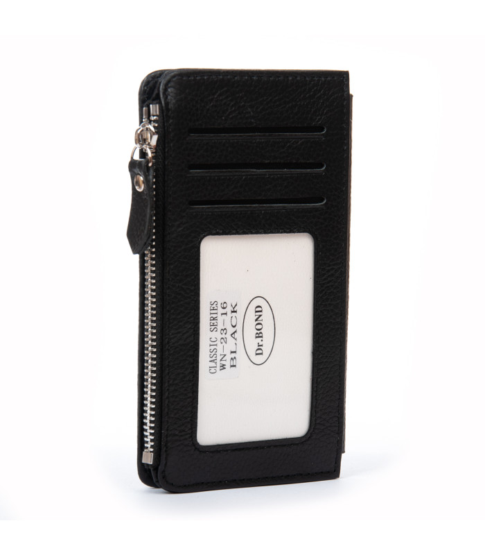 Кошелек Classic Женский кожа DR. BOND WN-23-16 black