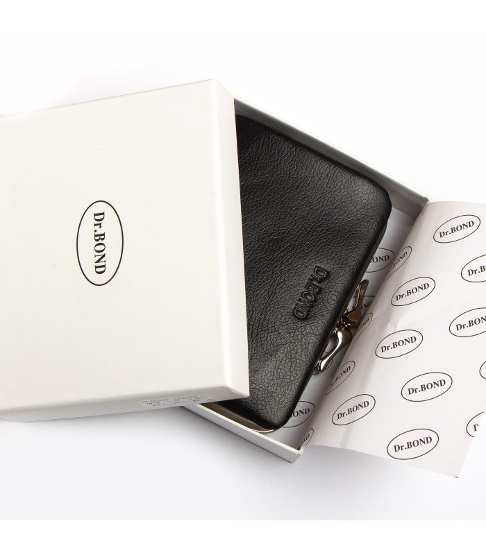 Кошелек Classic Женский кожа DR. BOND WN-23-14 black