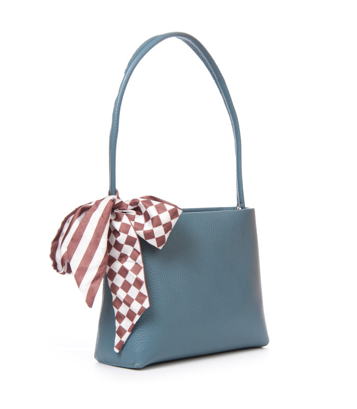 Сумка Женская Классическая кожа ALEX RAI 99116 blue