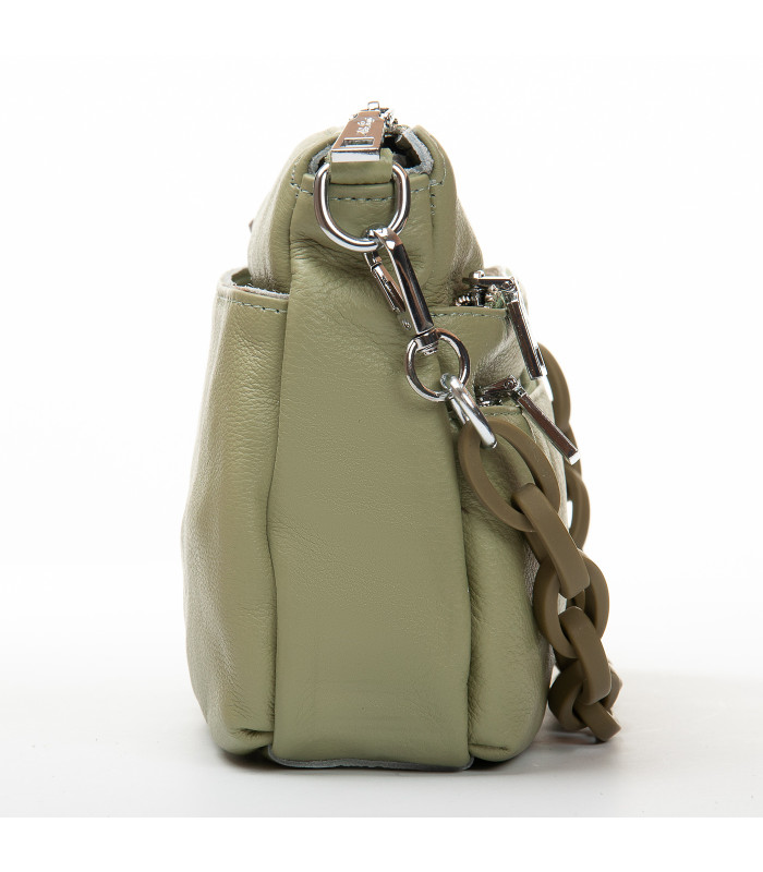 Сумка Женская Классическая кожа ALEX RAI 3011 matcha green