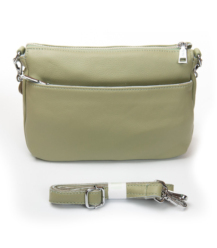 Сумка Женская Классическая кожа ALEX RAI 3011 matcha green