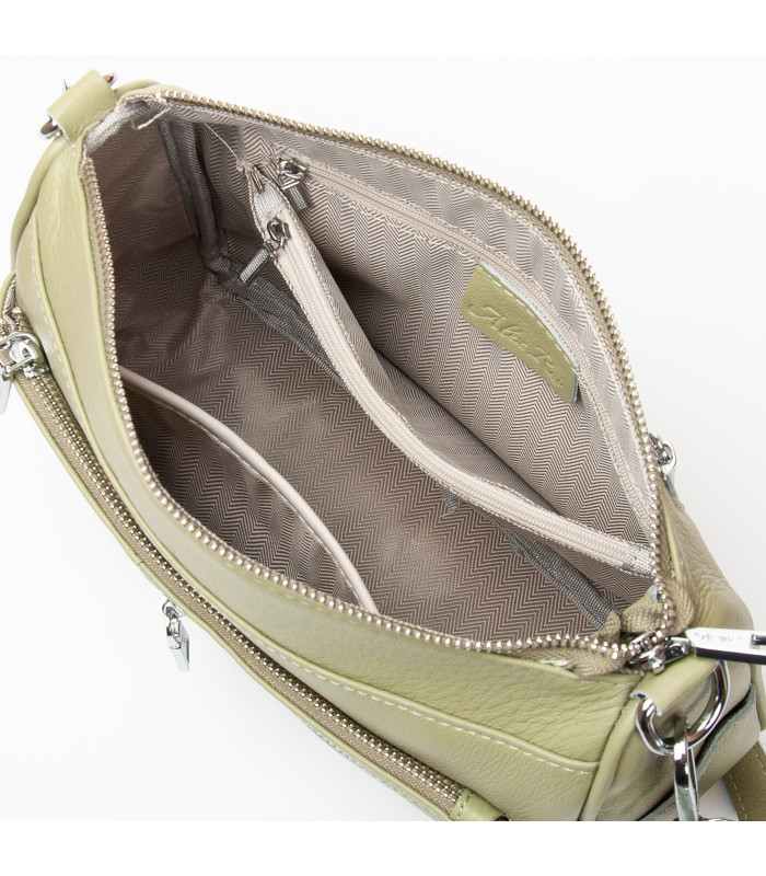 Сумка Женская Классическая кожа ALEX RAI 2041-9 olive