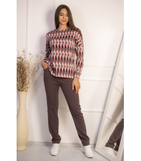 Костюм спортивный  *Berd Toni* мод. 17680-17690 Деми Кофта-Штаны