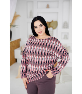 КОФТА ромбы *Berd Toni* мод. 17690/1деми