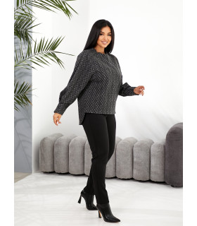 ТИАРИ-1 кофта роз. 52,54*Berd Toni* мод. 17826/1 Деми *** т.серое