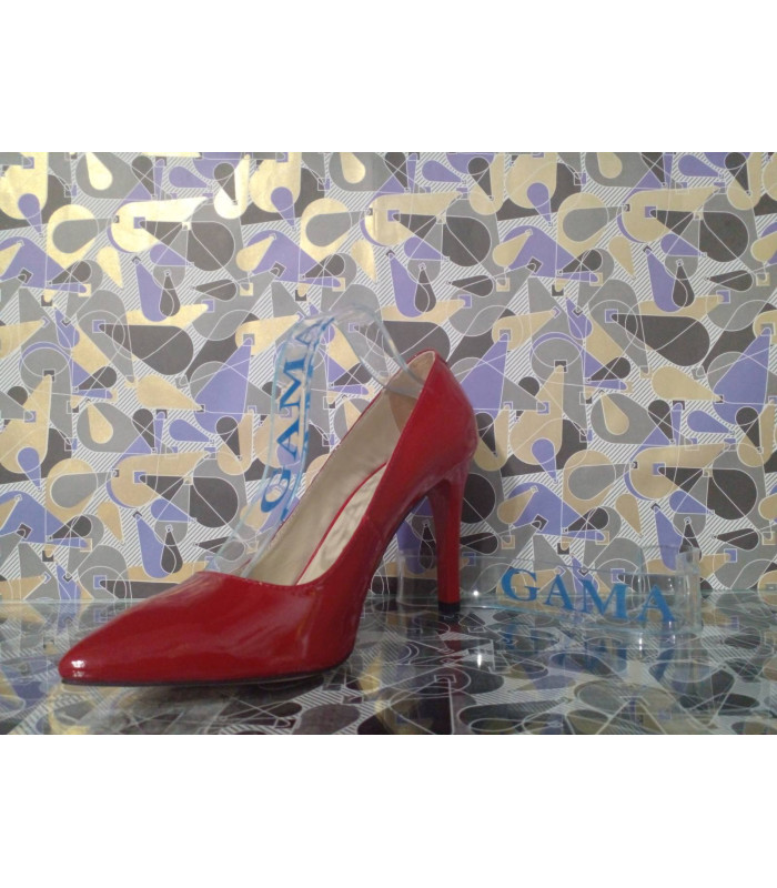 Туфли лодочка  * Gama * мод. 429 лак Наряд на шпилька