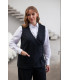 Жилет  костюмная ткань *Nita* модель N-1500 Деми-Зима*** п/ш