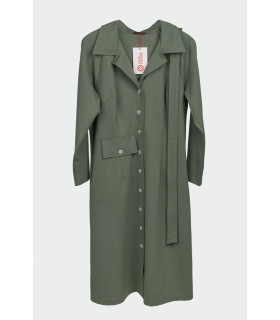 САФАРИ платье *Nita* мод. N-1231 трикотаж с поясом деми