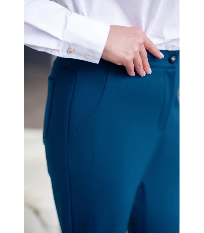 БРЮКИ костюмная ткань *Nita* модель N-1402 Деми* плотные
