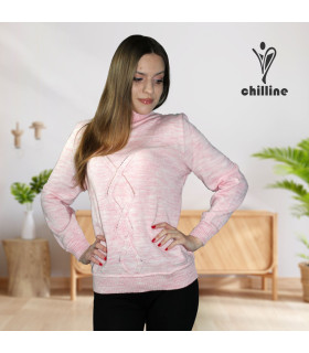 ДЖЕМПЕР трикотажный *Мрія - Chilline* мод. 547 Деми *** ажур