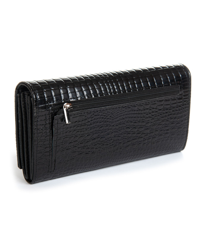 Кошелек LR Женский кожа-лак SERGIO TORRETTI FEW501-2 black