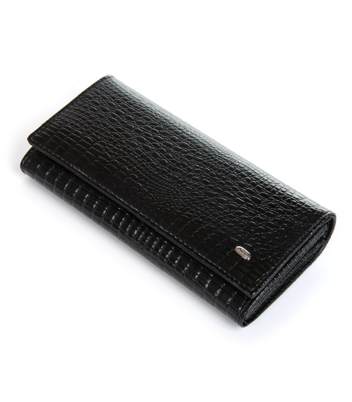 Кошелек LR Женский кожа-лак SERGIO TORRETTI FEW501-2 black