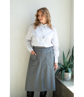 СПІДНИЦЯ діагональ  *Nita* мод. N-1302 Демі** джерсі