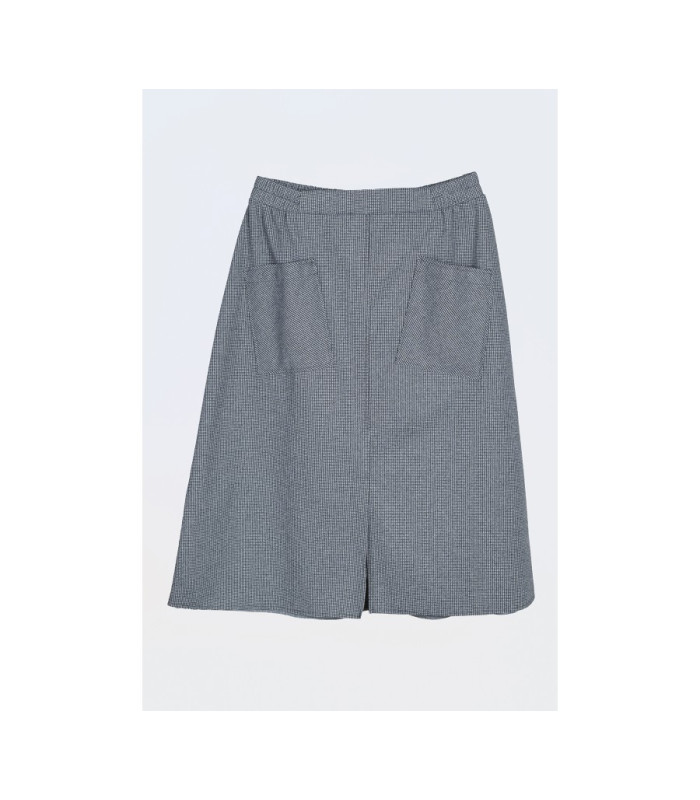 СПІДНИЦЯ діагональ  *Nita* мод. N-1302 Демі** джерсі