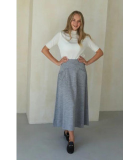 Юбка трикотажная  * Nita * мод. Л - 2301 ДЕМИ п/н