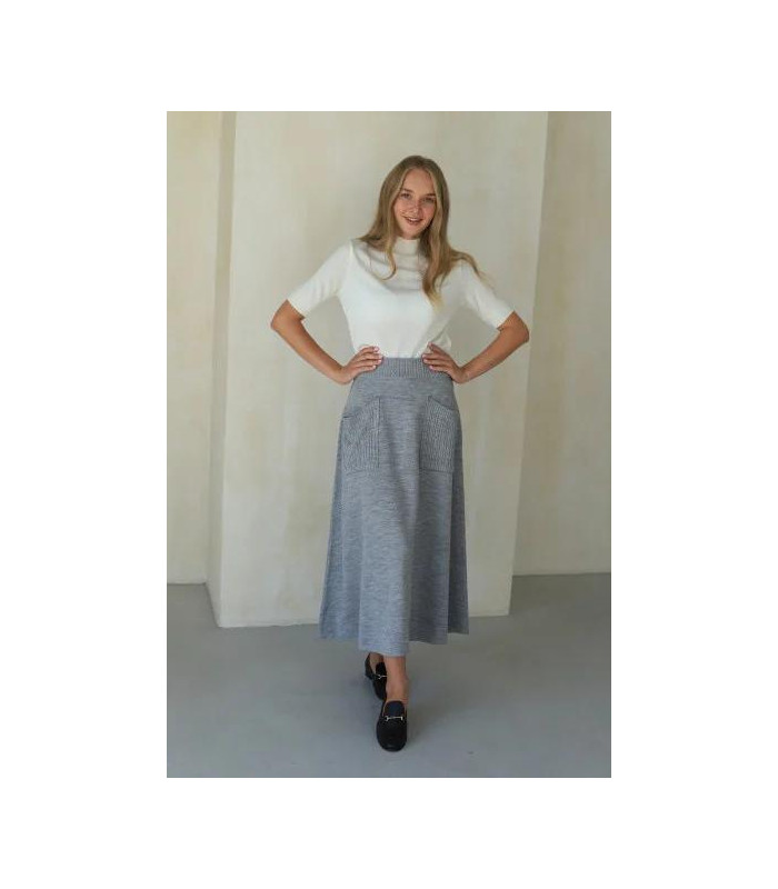 Юбка трикотажная  * Nita * мод. Л - 2301 ДЕМИ п/н