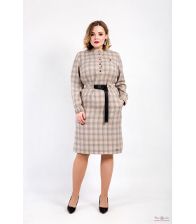 БЕРБИРИ платье *Petro Soroka* мод. ДЛ-3491-04 длин.рукав. Деми-Лето